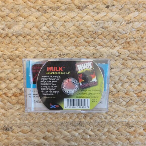 Marvel COMX3D CD-ROM Incredible Hulk. It is a 3D comic that plays on PC - Picture 2 of 3